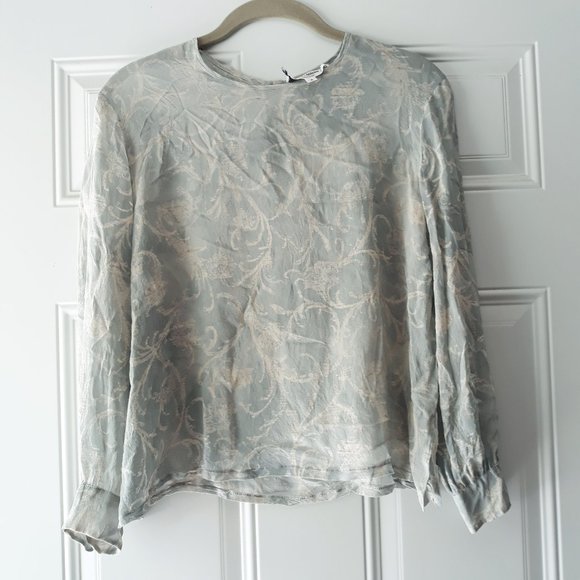 Giorgio Armani Tops - Giorgio Armani Le Collezioni Silk Sheer Top 6